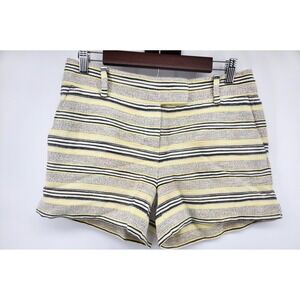 Ann Taylor LOFT The Riviera Short 4" Women's‎ Size 4 Linen Cotton Preppy